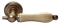 Ручка дверная MH-42-CLASSIC OMB/CH старая матовая бронза/шампань - фото 5748