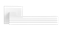 Дверные ручки Morelli "MAGLEV" MH-52-S6 W Цвет - Белый - фото 6636